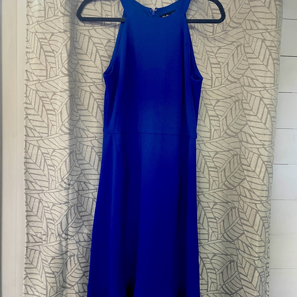 Chic Royal Blue‎ Midi Dress